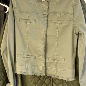 Tempo Paris Sage Utility Jacket